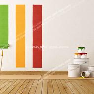 نقاشی ساختمان و داربست فلزی