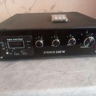 آمپیلی فایر دوکانال 240 وات RMS بلوتوثی