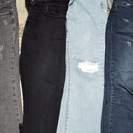 6عدد شلوار جین کاملا سالم و بدون ایراد