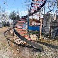 اجرا وساخت پله گردان