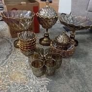 سرویس پذیرایی کامل دودی لب طلا