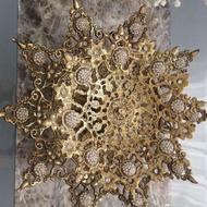 میوه خوری وشیرینی خوری برنجی