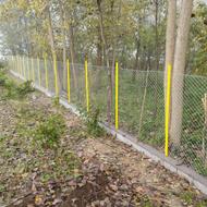 پیمانکار صفرتاصدتمیزکردن زمین پایه بتونی آهنی فنس کشی