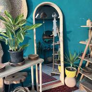 آینه قدی گنبدی چوبی