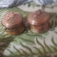 دو عدد دیگ مسی 2کیلو و نیم