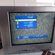 تلویزیون سالم تمیز عالی خوب