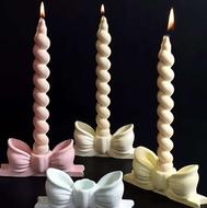 ️ جا شمعی دکوری پاپیونی – مناسب فروشگاه و عمده‌فروشی