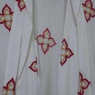 مانتو نخی طرح دار