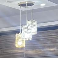 لوستر سقفی سه شاخه