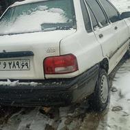 پراید صبا مدل 77معاوضه با موتور سیکلت