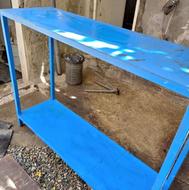 میز فلزی دو طبقه