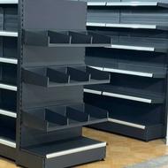 استند چوب و فلز قفسه هایپری ترک قفسه انباری میز چک اوت