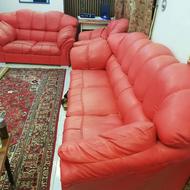 مبلمان ده نفره چرمی