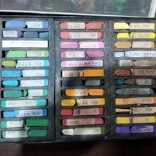 پاستل گچی گالری 36رنگ