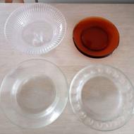 بشقاب غذاخوری میوه خوری ظروف بلور کلا یکجا