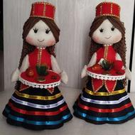 عروسک های هفت سین به دست