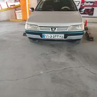 پژو 405نقره ای مدل 89توکرم