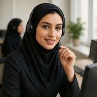 فروشنده تلفنی خانم