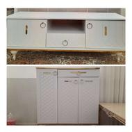 میز تلویزیون و جاکفشی ست