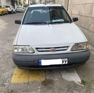 پراید سفید مدل 90 فرمون هیدرولیک دوگانه