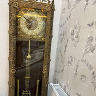 ساعت ایستاده جنس آلیاژ آلومینیوم،آبکاری برنز،از نور، ف فوری