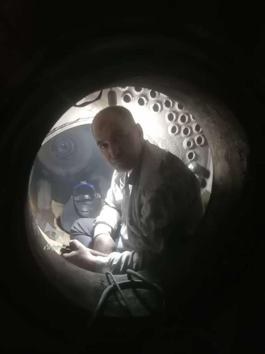 جوشکار ی از جمله نرده لوله گاز خورده کاری وغیره