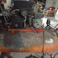 پمپ باد 250لیتری سالم