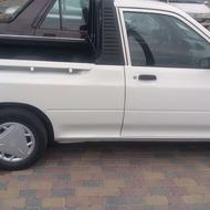 پراید وانت سفید بی رنگ درحد