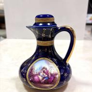 ظرف سس - شربت ژاپنی لاجوردی قدیمی و کلکسیونی