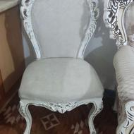 صندلی میزبان چوب گردو 4 عددباهم 8 میلیون