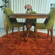 میزناهارخوری 4نفره قواره دار