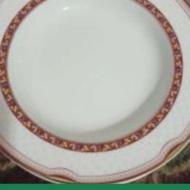 شش عدد میوه خوری چینی زرین