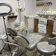 یونیت دندانپزشکی صدف مدل فارینو به همراه تابوره