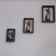 تابلو چوبی 3 تایی