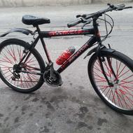 دوچرخه سایز 26دنده ای تازه سرویس شده لوازم نو بستم