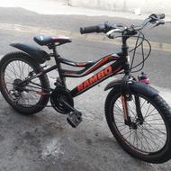 دوچرخه سایز 20 دنده ای در حد نو مارک رمبو کم استفاده شده