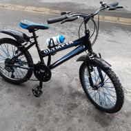 دوچرخه سایز 20 دنده ای در حد نو مارک المپیا خیلی تمیز