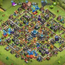 اکانت کلش13 نیمه مکس 9 مکس است