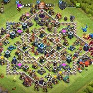 کلش اف کلنز لول 131با 10 هزار تا جم