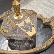 سینی پذیرایی و شکلات خوری کریستال