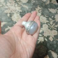 انگشتر نقره یاقوت کبود