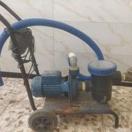 پمپ دو اسب سالم آماده ب کار