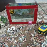 آکواریوم با وسایل