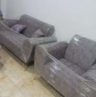 مبل رنگ طوسی نو تخفیف داره