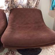 مبل گردان پایه استیل