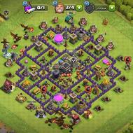 فروش کلش آف کلنز تاون 9