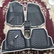 کف پوش 5بعدی پژویی با کنسول و سر دنده خوشکل نو ی نو