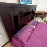 تخت دو نفره و دراور همراه آینه