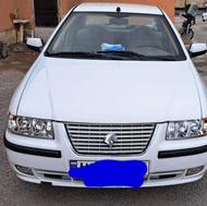 سمندlxسفیدمدل93 دوره رنگ بدون خط وخش موتوربه شرط بیمه11ماه