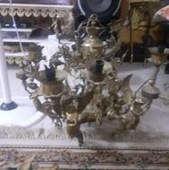 لوستر فرشته سنگین بزرگ برنج قدیمی اصلی